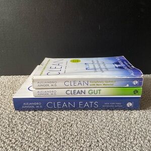 Clean series books , health + wellness foundations  (3 books) Alejandro Junger